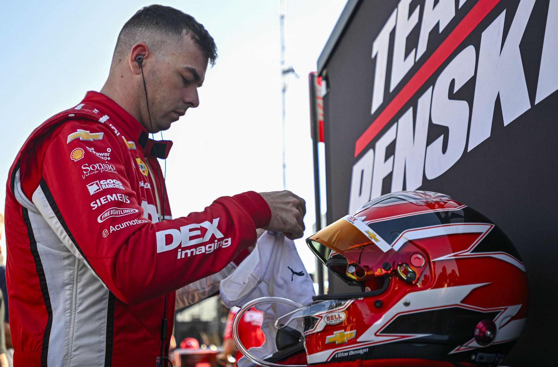 Scott McLaughlin at the INDYCAR Firestone Grand Prix of St. Petersburg - Source: Getty